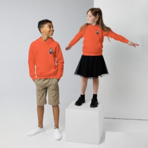 Sweat à capuche écologique pour enfants: "Renard"