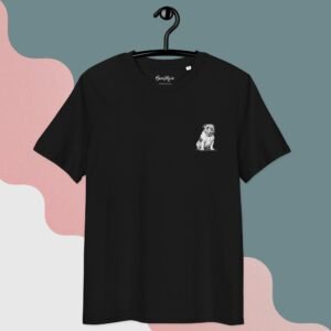 T-shirt unisexe en coton bio « Bouledogue anglais »