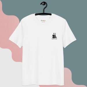 T-shirt unisexe en coton bio « Ours Con »